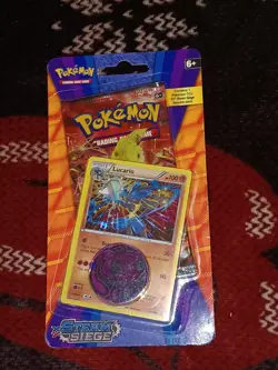 Pokemon XY STEAM SIEGE BLISTER PACK - Lucario - 2016 Factory Sealed - Image 2
