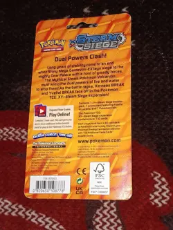 Pokemon XY STEAM SIEGE BLISTER PACK - Lucario - 2016 Factory Sealed - Image 4