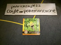 Artbox Pokemon Action Flipz Premier Edition #04 (Bellsprout & Weepinbell) LP*** - Image 1