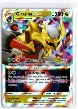 2022 TCG Pokemon #131 Giratina VSTAR 131/196 Holo Lost Origin - Image 1