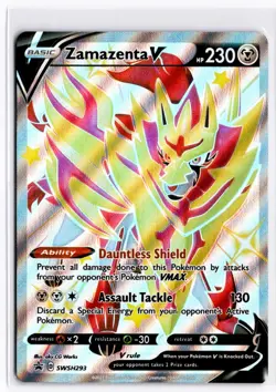 2023 TCG Pokemon #SWSH293 Zamazenta V Holo SWSH Black Star Promos - Image 1