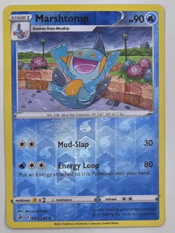 Marshtomp - 063/264 - SWSH08: Fusion Strike - POKEMON REVERSE HOLO - Image 1