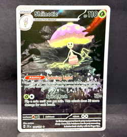 2024 POKEMON SURGING SPARKS SHIINOTIC 194/191 ILLUSTRATION RARE - Image 1