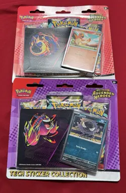 Ascended Heroes Tech Sticker Collection Set of 2 Pokemon TCG - Image 2