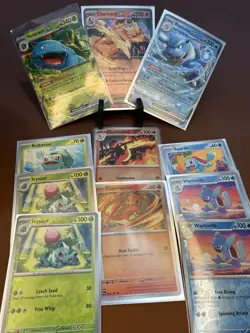 Pokemon TCG 151 Lot - Charizard EX, Venasaur EX, Blastoise EX - Image 1