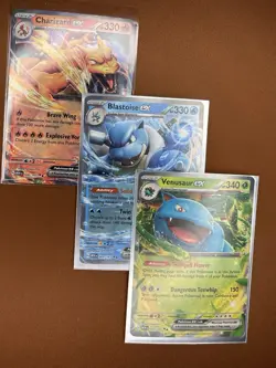 Pokemon TCG 151 Lot - Charizard EX, Venasaur EX, Blastoise EX - Image 5