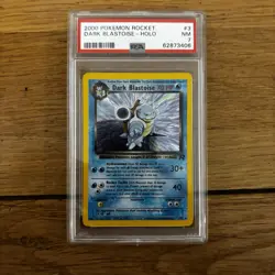 Pokemon TCG Dark Blastoise Team Rocket 3/82 PSA 7 Near Mint - Image 1