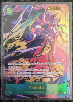 Yamato - OP01-121 Romance Dawn- SEC - Parallel Art - Foil NM-Mint - Image 1