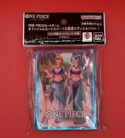 Nami & Vivi 70 Sleeves One Piece Card Game Authorized Store Edition Vol.1 - Image 1