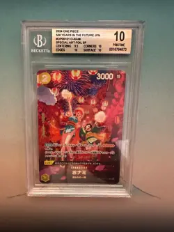 O-Nami SP Beckett 10 Japanese One Piece 2024 OP06-101 - Image 1