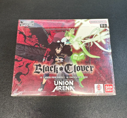 ENGLISH Union Arena UE08BT BLACK CLOVER Booster Box New Sealed 16 Packs Anime - Image 1