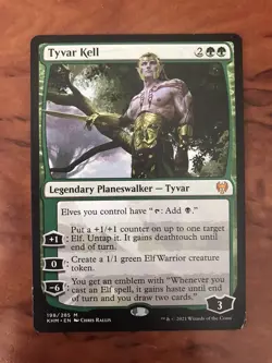 Tyvar Kell MTG Magic the Gathering Card LP Lightly Played Kaldheim KHM - Image 1