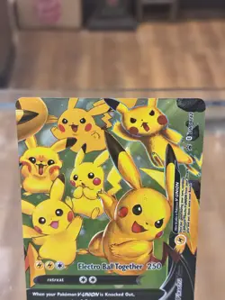 Pikachu V-Union - SWSH: Sword & Shield Promo Cards SWSH142 Pokemon TCG Free Ship - Image 2