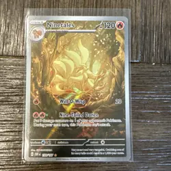 Ninetails Obsidian Flames IR Holo Card 199/197 - Image 1