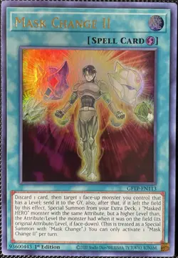 Mask Change II GFTP-EN113 Ghosts from the Past 1st Edition - Yugioh Card - Image 1
