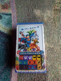 Dicemasters starter set Justice League Dice and Card Game - Image 1
