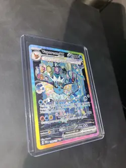 Vaporeon EX Prismatic Evolutions Special Illustration Pokemon Card (NM) 149/131 - Image 3