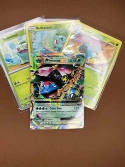 Pokemon Mega Venusaur EX Full Art Ultra Rare XY Evolutions Lot 4 Cards - Image 1