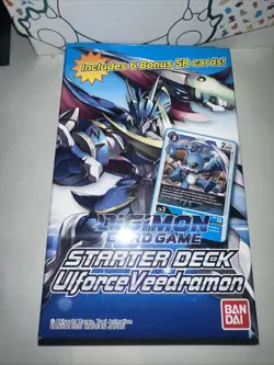 Bandai Digimon Trading Card Game Starter Deck UlforceVeedramon 811039035686 - Image 1