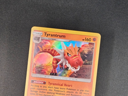 Pokemon TCG Tyrantrum 69/131 Rare Forbidden Light Sun & Moon Holo Foil Card - Image 2