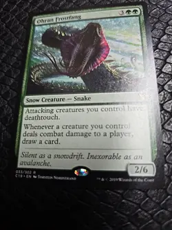 MTG Commander 2019- Ohran Frostfang 33 Regular - Image 1