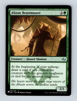 Abzan Beastmaster The List Reprints Non-Foil MTG NM - Image 1