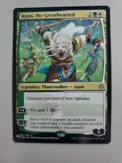 MTG Ajani The Greathearted Mystery Booster 2 184 Regular Rare - Image 1