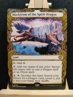 Maelstrom of the Spirit Dragon Showcase - Tarkir Dragonstorm - NM (see pics) MTG - Image 1