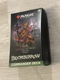 MTG Magic the Gathering Bloomburrow Commander Deck Squirreled Away- Sealed - Image 1