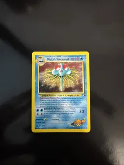 Pokemon NM TCG Misty's Tentacruel Gym Heroes 10/132 Holo - Image 1