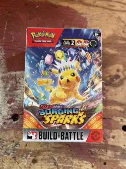 Pokemon TCG Scarlet & Violet Surging Sparks Pokemon Sealed ETB And Battle Pack - Image 2