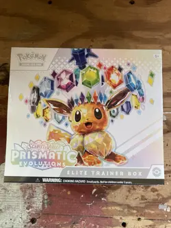 Pokemon Scarlet & Violet: Prismatic Evolutions ETB Sealed Elite Trainer Box - Image 1