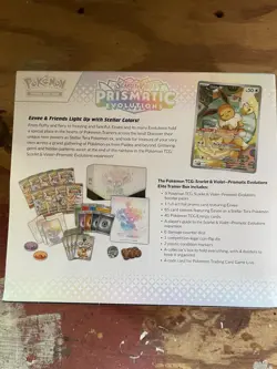Pokemon Scarlet & Violet: Prismatic Evolutions ETB Sealed Elite Trainer Box - Image 2