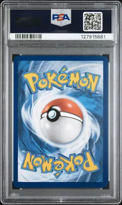 2025 POKEMON DESTINED RIVALS POKEMON CENTER ETB TEAM ROCKET'S WOBBUFFET PSA 9 - Image 2