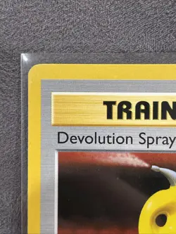 Pokemon TCG Devolution Spray Trainer Base Set Shadowless 72/102 NM Rare - Image 2
