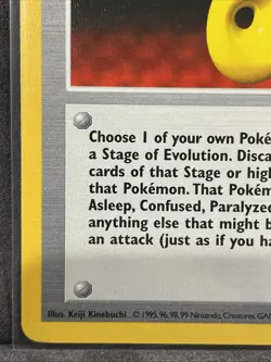 Pokemon TCG Devolution Spray Trainer Base Set Shadowless 72/102 NM Rare - Image 5