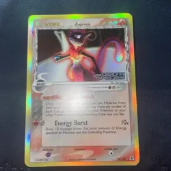 Pokemon Mewtwo 12/113 EX Delta Species Stamped Holo Near Mint - Image 1