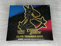 Pokemon Crown Zenith Elite Trainer Box TCG English Sealed - Image 1