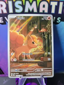 Pokemon TCG | Vulpix 138/132 Illustration Rare IR - Mega Evolution English NM! - Image 1