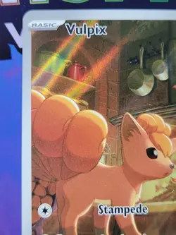 Pokemon TCG | Vulpix 138/132 Illustration Rare IR - Mega Evolution English NM! - Image 2