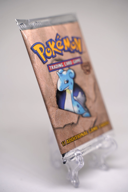 Pokemon WOTC Fossil Unlimited Booster Pack Vintage Sealed TCG Lapras - Image 4