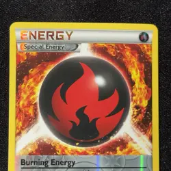 Burning Energy 151/162 (Special) Reverse Holo XY Breakthrough Uncommon Pokemon - Image 3