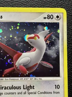 Pokemon Latias Lv.45 Rare Holo 3/17 POP 7 LP *FART SWIRL* - Image 4