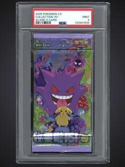 2025 Pokemon CS Collect 151 Surprise Scare Gengar Pikachu Sealed Pack PSA 9 - Image 1