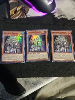 X3 Crusadia Arboria - MP19-EN078 - Super Rare - 1st Edition - Image 1