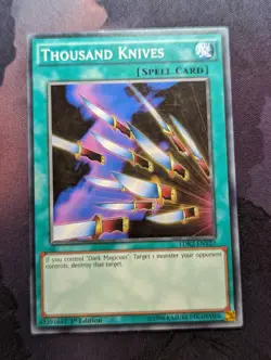 Thousand Knives - LDK2-ENY27 - Common 1st Edition Yugioh - LP - Image 1