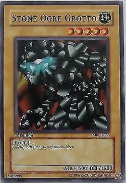 Card Yu-Gi-Oh - Stone Ogre Grotto 1st Edition MRL-E058 - Image 1