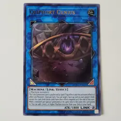 Qliphort Genius - DUPO-EN095 - Ultra Rare - NM - Unlimited - Yugioh - Image 1