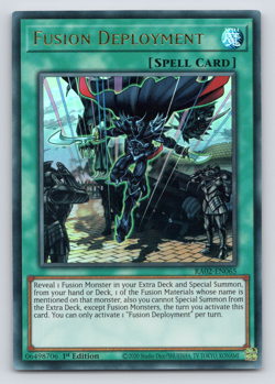 Fusion Deployment - RA02-EN065 - Ultra Rare - 1st Edition - Yugioh - Image 1