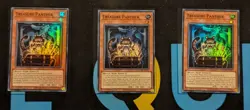MZMU-EN053 Treasure Panther x3 Super Rare 1st Edition YuGiOh Playset - Image 1